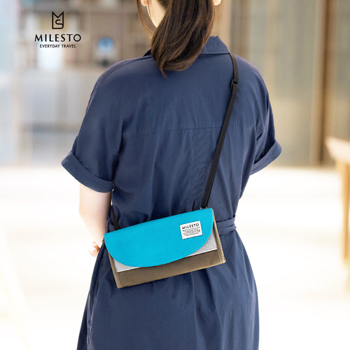 日本milesto小众潮牌遛弯旅行包