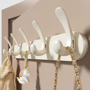 吸盘门后挂钩挂衣架免打孔墙上壁挂入户置物架挂衣钩衣柜衣服收纳