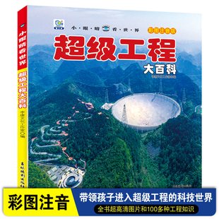 中国超级工程大百科全书彩图注音版大国重器儿童百科全书了不起的中国少年儿童科学启蒙书籍科普读物课外阅读漫画插图
