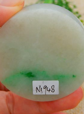 翡翠毛料玉石色料冰种原石明料手镯芯飘绿飘花红翡牌子紫罗兰挂件