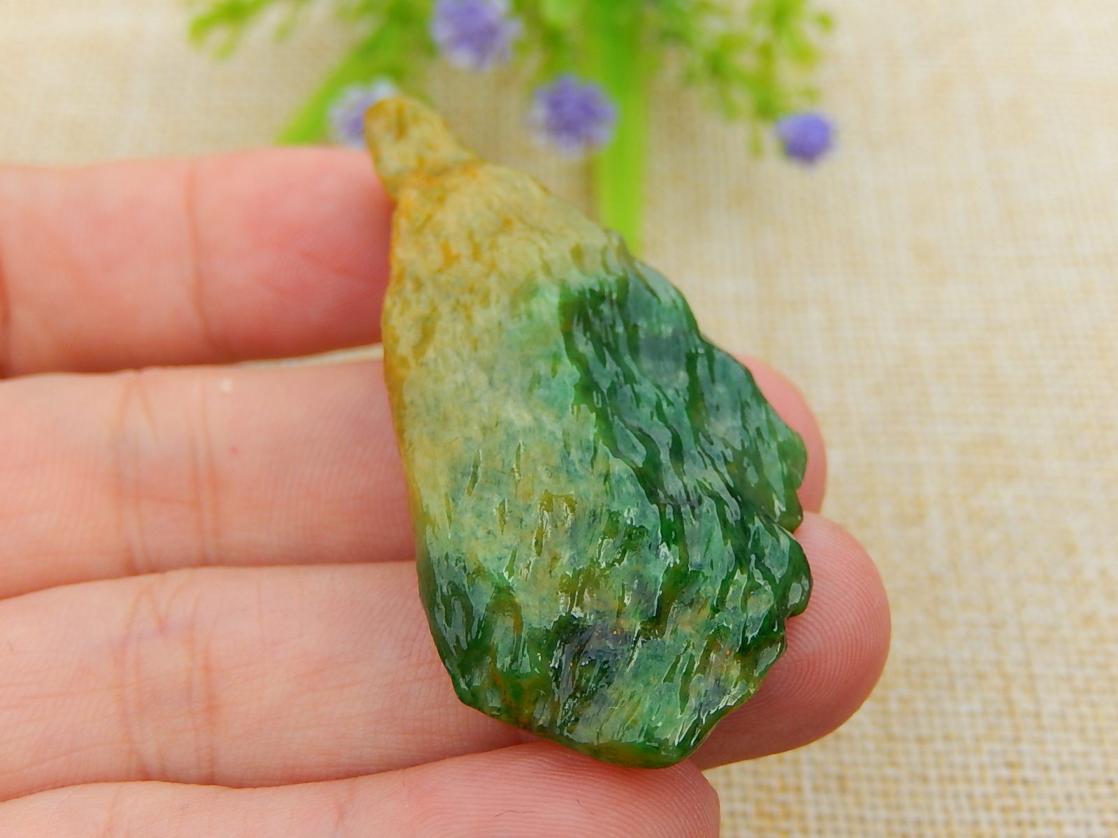 翡翠毛料玉石色料冰种原石明料手镯芯飘绿飘花红翡牌子紫罗兰挂件
