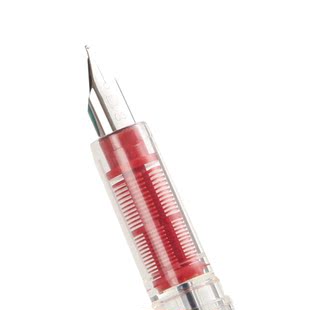 日本文具白金|新款PPQ-200 Preppy|0.5mm宽学生男女钢笔练字透明