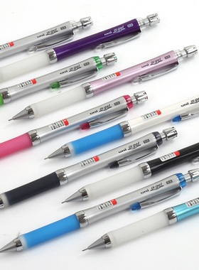 日本三菱uni α-gel M5-807GG 0.5mm 防疲劳软胶活动学生自动铅笔
