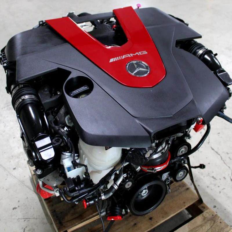 适用奔驰S400 S450 S500 S65 GLC43 M276 3.0T V6 AMG 发动机总成 - 实物图