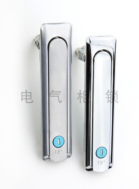 AB422-1K锌合金材质平面锁出口欧美国家电柜开关柜门锁开孔29*141