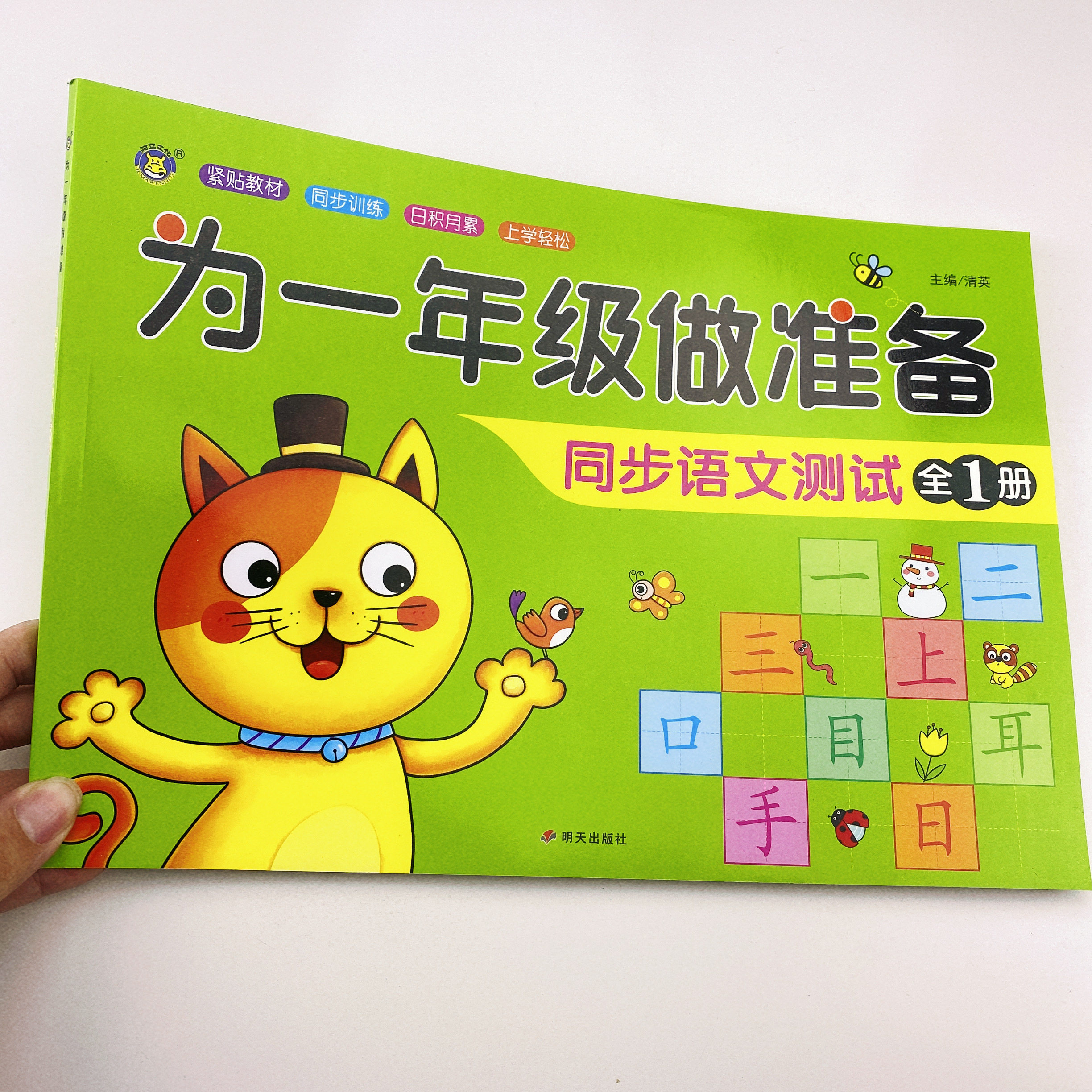 幼小衔接学前同步语文测试卷练习册3-6岁学前班幼儿园中大班升一年级语言综合习题一日一练 学龄前儿童学汉语语言幼升小综合测试卷