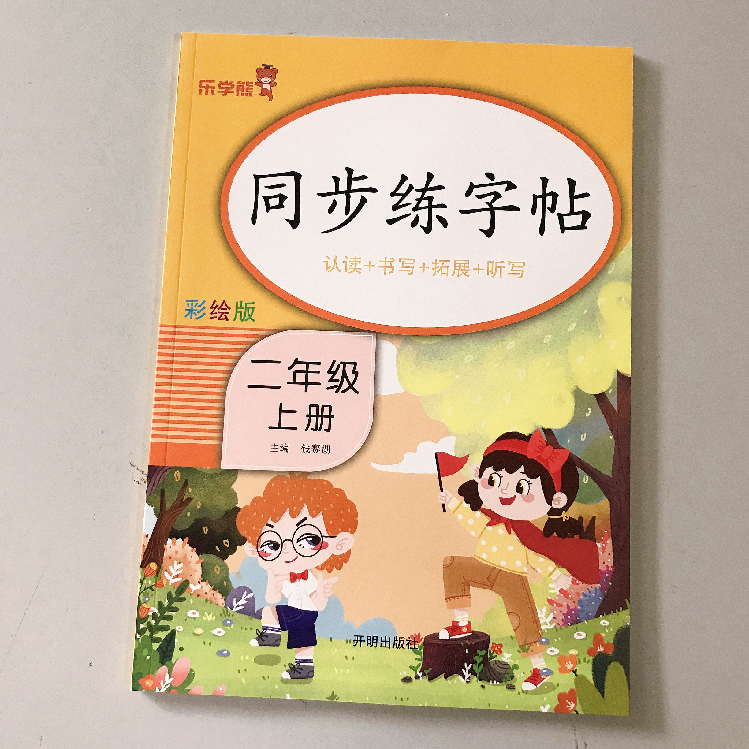 写字练字同步字帖二年级上册人教版小学生语文同步练习字帖铅笔钢笔