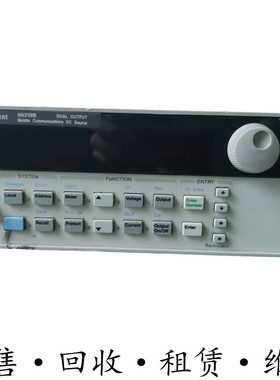 租售+HP惠普Agilent安捷伦 66319B+66312A+66311B+66309D电源