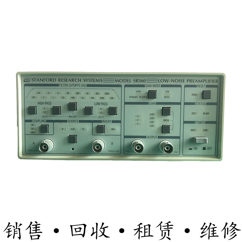 Stanford斯坦福SR560前置放大器445 550 551 552 554 555 556 570