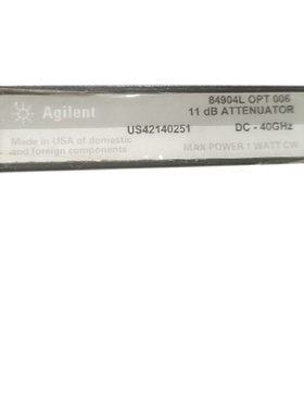 Agilent安捷伦84904L 84906 84907K 84905可编程步进衰减器84908M