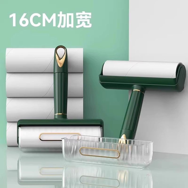 粘毛器滚筒家用衣服吸头发神器可撕式纸卷毛滚毛除毛黏去沾毛滚