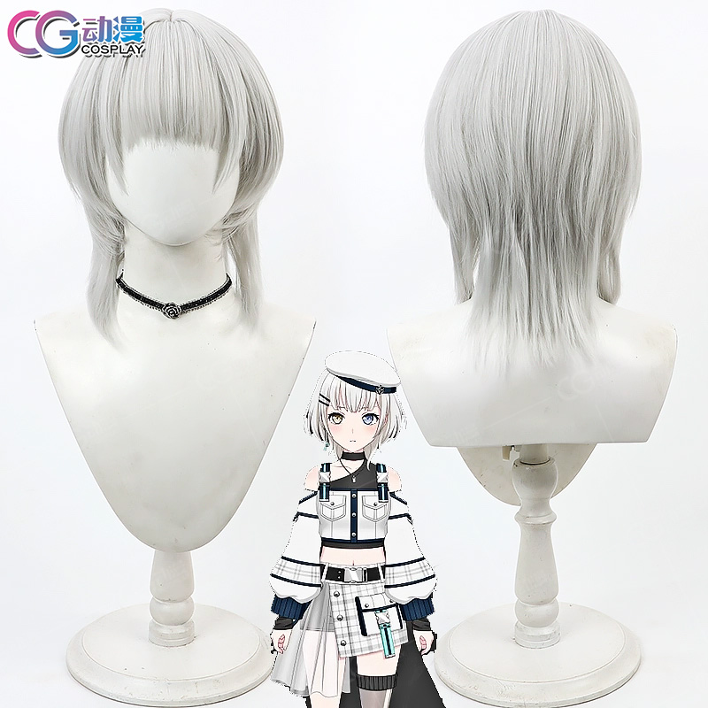 CGCOS动漫 BanG Dream!MyGO!!!!! Raana Kaname 要乐奈假发