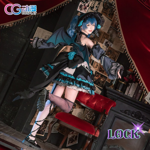 CGCOS动漫服装BanGDream RAS 朝日六花cos LOCK COS服装