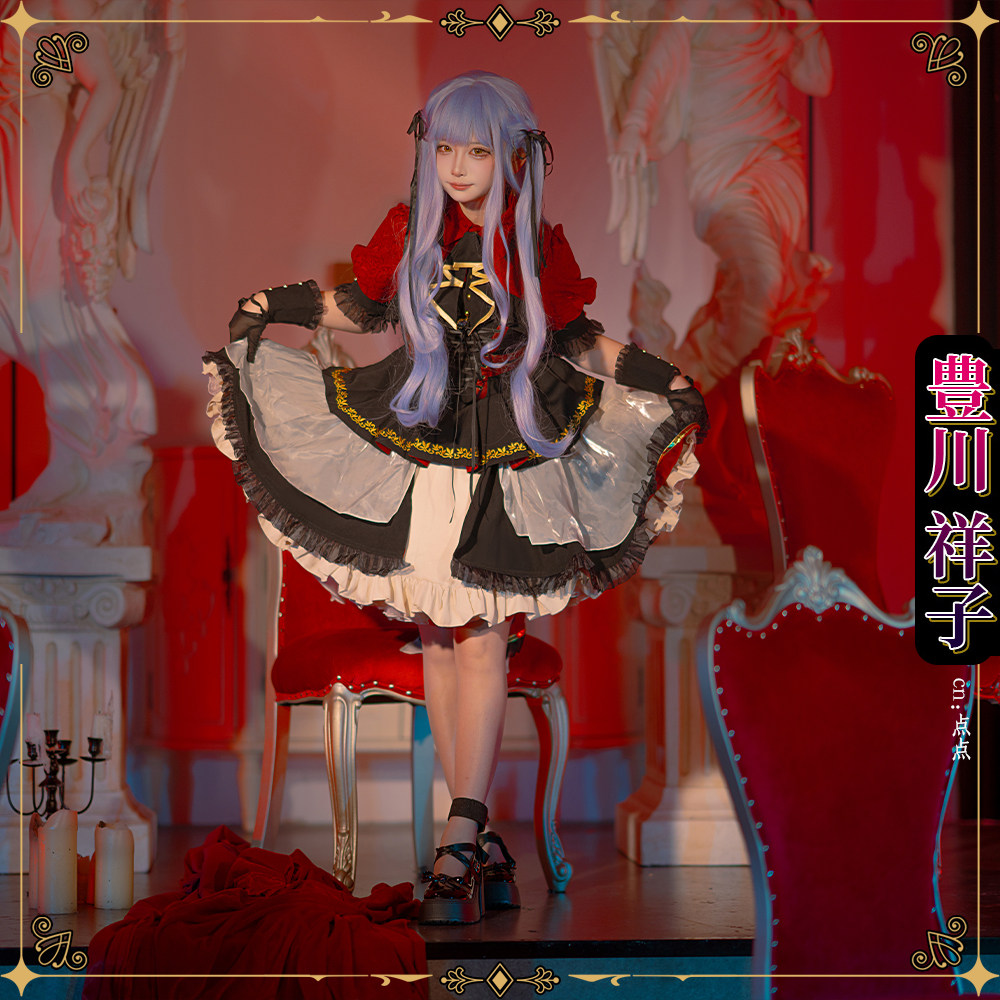 CGCOS动漫服装 BanGDream! 十周年Ave Mujica 丰川祥子cos服女装