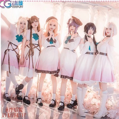 CG动漫游戏LoveLive 莲之空女学院 Dream Believers cos服装女裙