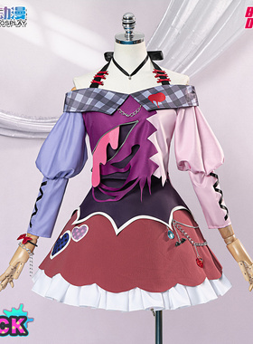 CGCOS动漫游戏服装bangdream  朝日六花  lock cosplay 女装cos服