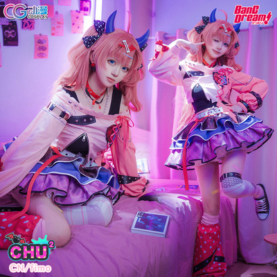 CGCOS动漫游戏服装 bangdream 珠手知由  女装 裙子 cos服