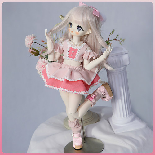 BJD4分娃衣赛马娘4.5周年打歌服