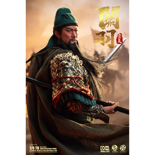 预售定金 303TOYS x 潮趣动核 1/6  CQ001 关羽 云长潮趣回馈版