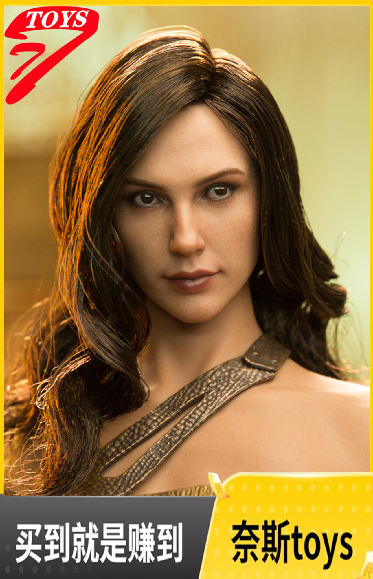 0盖尔加朵 欧美女星植发头雕tq022