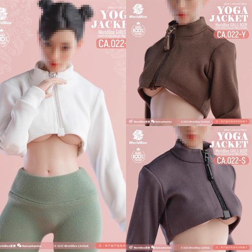 现货 Worldbox CA022  1/6 瑜伽外套服饰  女兵人服饰配件模型
