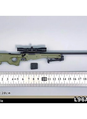现货  1/6 L96A1狙击枪 兵人模型配件024  武器模型 不可发射
