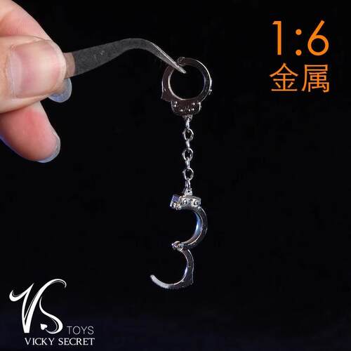 现货 VSTOYS 1/6 金属锁扣袖珍模型 兵人偶可用  散件场景