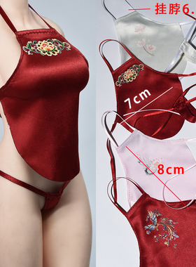 现货1/6 Tbleague 女兵人肚兜 古风唯美内衣套装