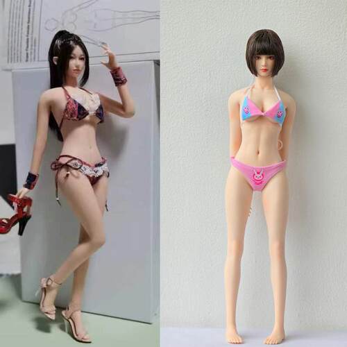 现货ANT 1/6风韵302 窈窕 303 加妆超可动女兵人素体钢骨包胶关节