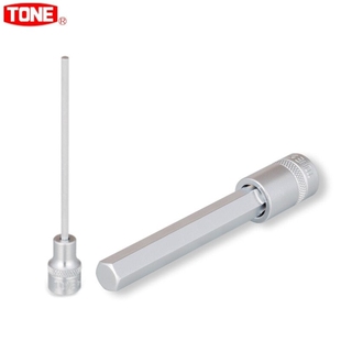 拓耐Tone前田原装2H-2.5L加长型内六角手动工具套筒批头插入