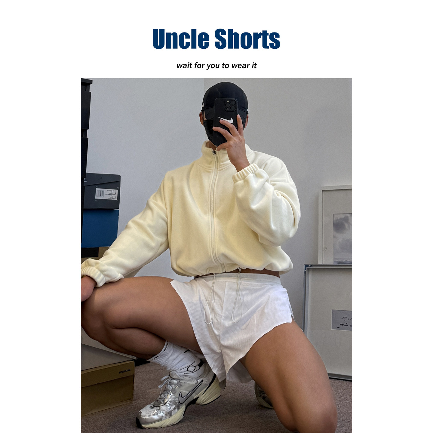 Uncle Shorts美式运动速干短裤男士训练健身马拉松开衩双层三分裤,男装,短裤,淘宝优惠券,粉丝福利购,淘宝优惠卷