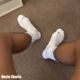 Uncle 训练健身篮球袜子 日常百搭运动白袜男士 Shorts 可狼可奶