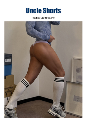 Uncle Shorts性感提臀丁字裤男士内裤低腰运动日系彩色小三角裤棉