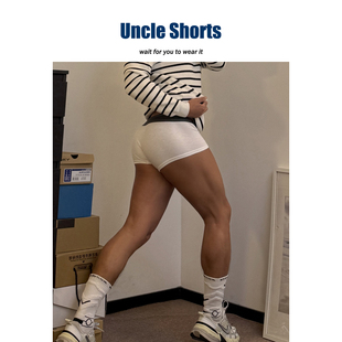 内裤 Uncle 日常运动百搭日系低腰四角裤 男士 Shorts性感U凸平角裤