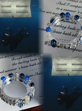 LIME|BillieElish专辑封面印象手链碧梨欧美音乐粉丝周边礼物饰品