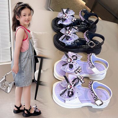 儿童公主鞋3-10岁2025夏季新款7女童凉鞋8中大童5小女孩软底鞋子6