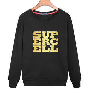 Supercell皇室战争圆领卫衣COCO部落冲突手游周边长袖衣服外套潮