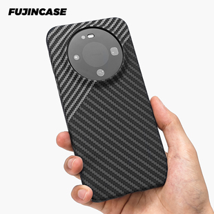 碳纤维60大孔裸机防摔保护套 优享版 华为Mate80promax手机壳凯夫拉超薄芳纶600D全包细纹适用mate80 70Pro