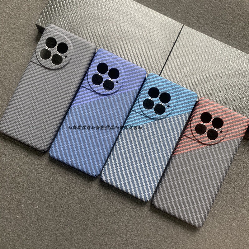 一加ace2Pro手机壳碳纤维全包
