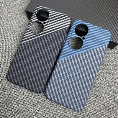 华为p50p40p30碳纤维全包