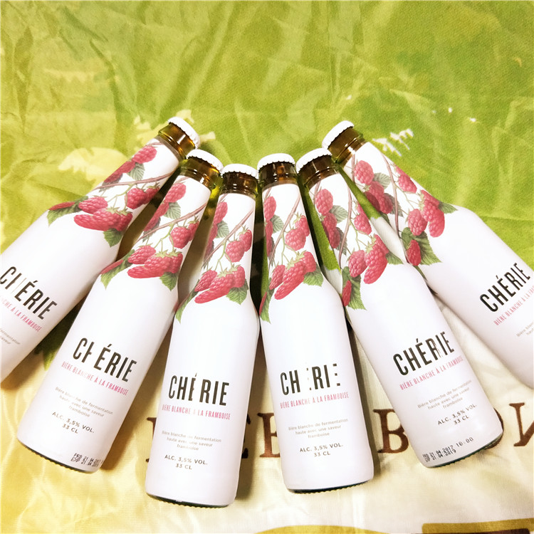 比利时精酿 Cherie奢莉覆盆子味小麦 女士树莓果味啤酒330ml*6瓶