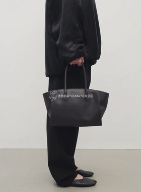 2025秋冬新款row风marlo 12真皮牛皮手提单肩包时简约大气女包包