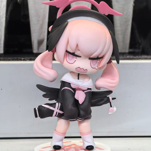 新款档案碧蓝晚霞Q版下江小春GK手办动漫可爱二次元桌面摆件礼物