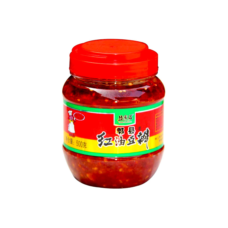 红油豆瓣酱500克酿造炒菜调味料