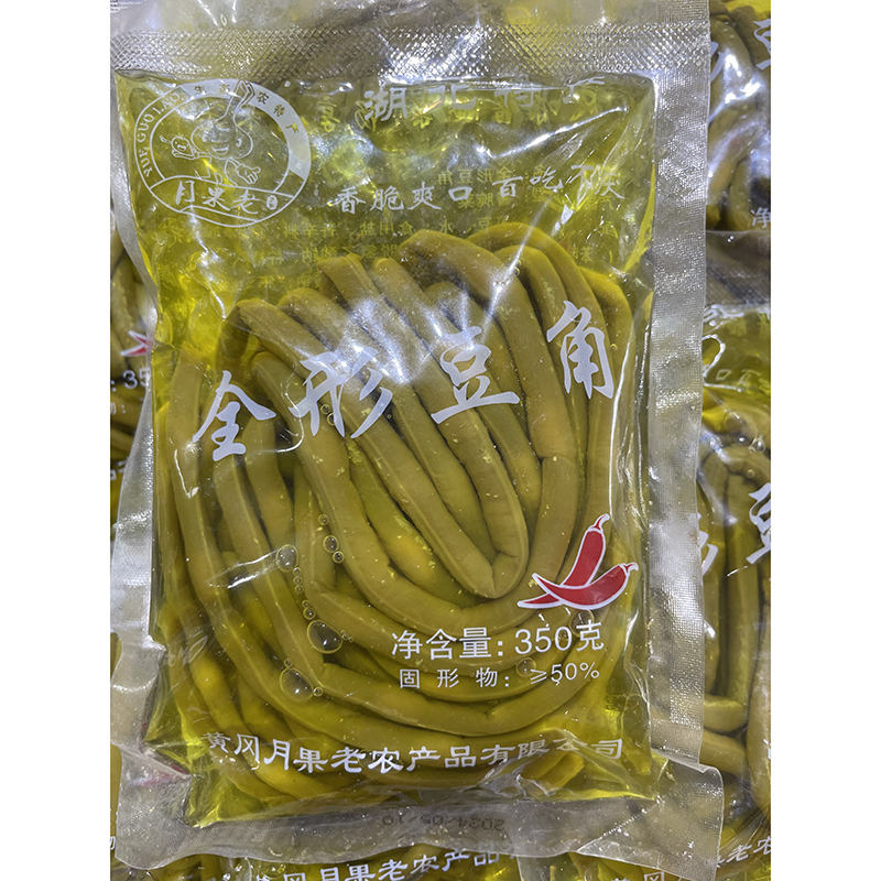 爽口长条湖北下饭菜黄冈月果