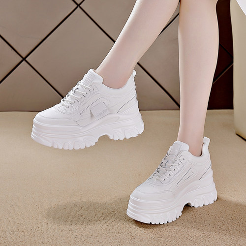 休闲内增高厚底老爹鞋松糕单鞋