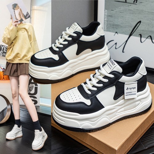 内增高小白鞋松糕厚底休闲单鞋