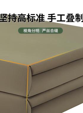 正品手工可盖内务被定型被模型被军绿色棉被子军训豆腐块叠被神器