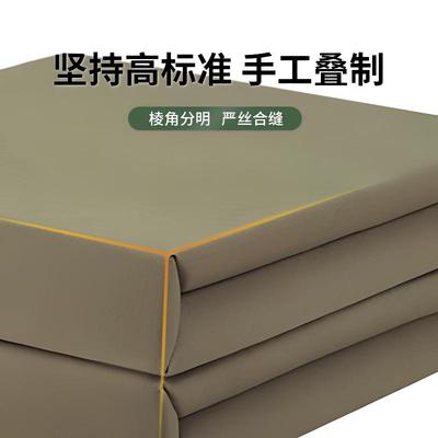 正品手工可盖内务被定型被模型被军绿色棉被子军训豆腐块叠被神器