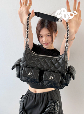 2801 “傲娇辣妹”摩登个性百搭斜挎单肩三角机车包Tri-Moto Hobo